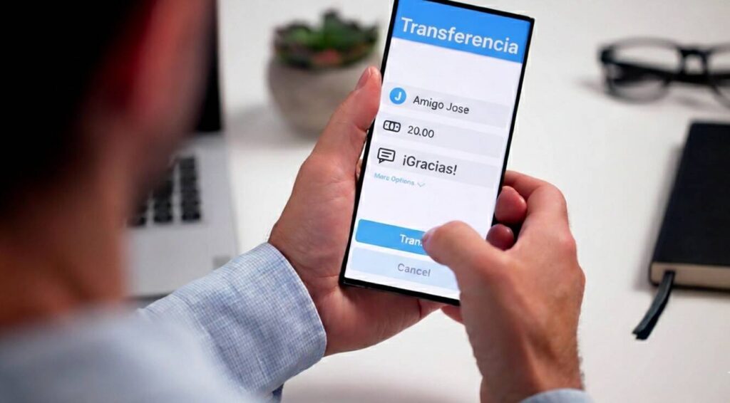 Transferencia bancaria errónea