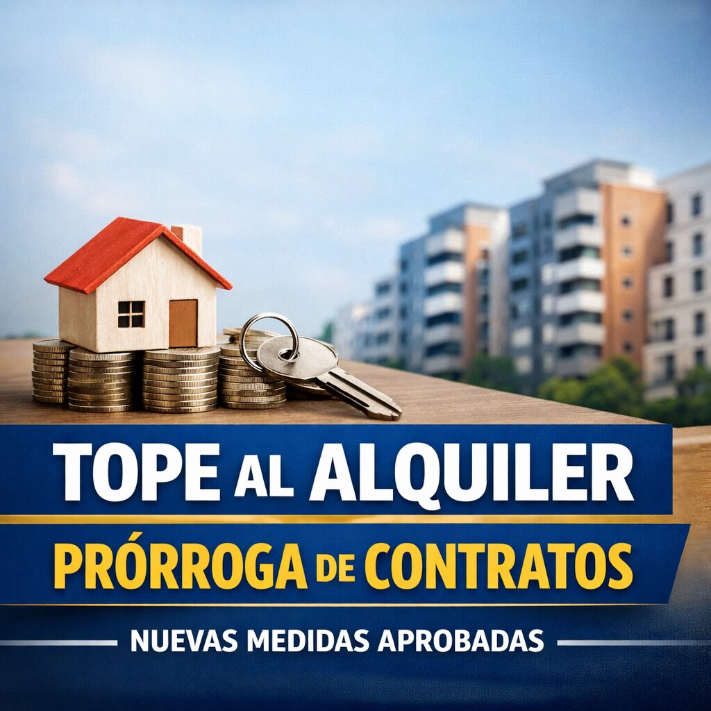Nuevas medidas urgentes en el alquiler publicadas.