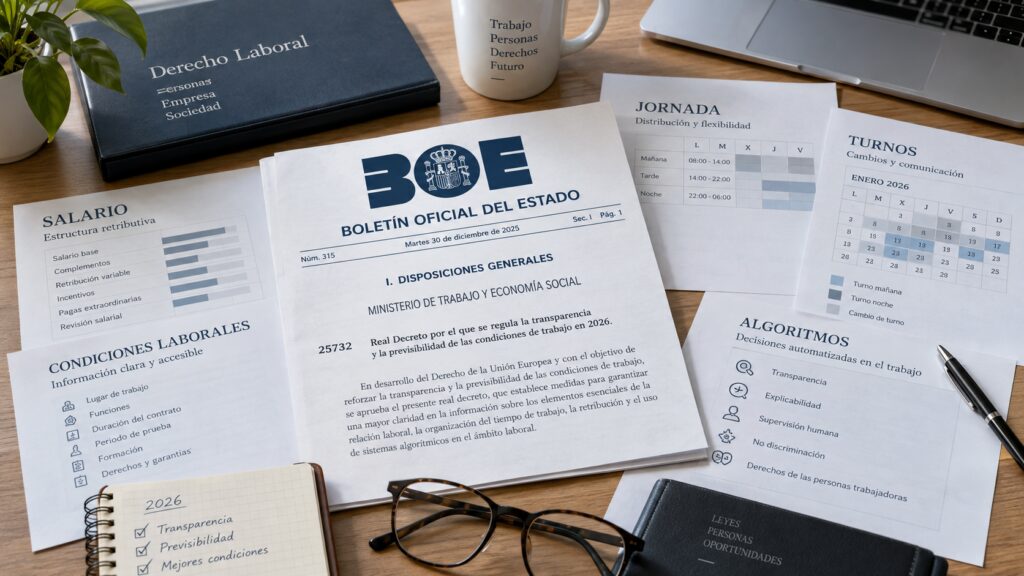 Nueva obligación para las empresas: deberán informar por escrito del salario, jornada, cambios laborales y hasta del uso de algoritmos
